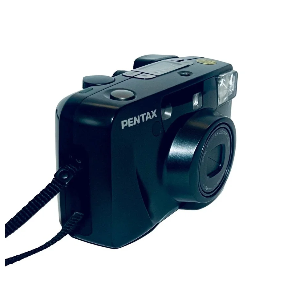 Pentax IQZoom 120mi, 38-120mm Compact 35mm Film Camera - With Pentax Carry Case